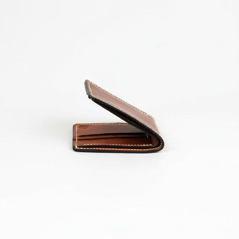 Full Grain Leather Bifold Wallet — Black