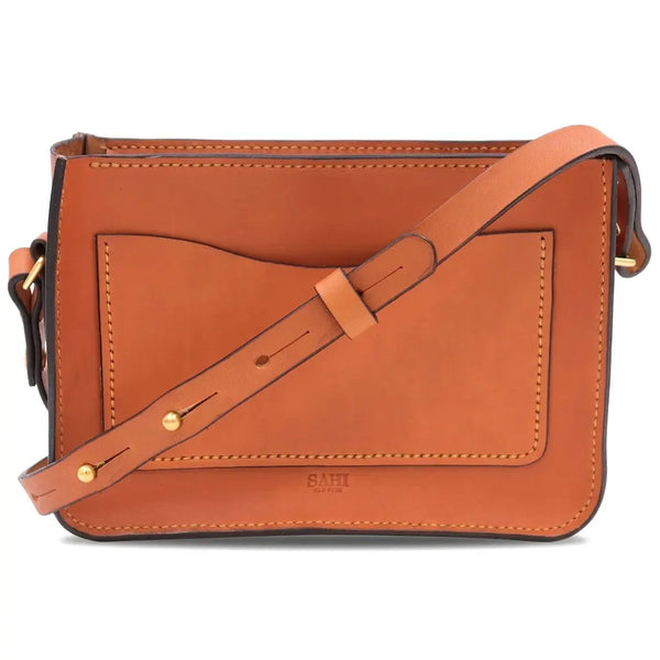 Full Grain Leather Handbag Chino - Tan