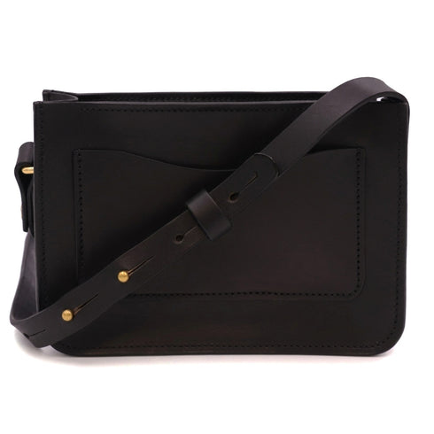 Full Grain Leather Handbag Chino - Black