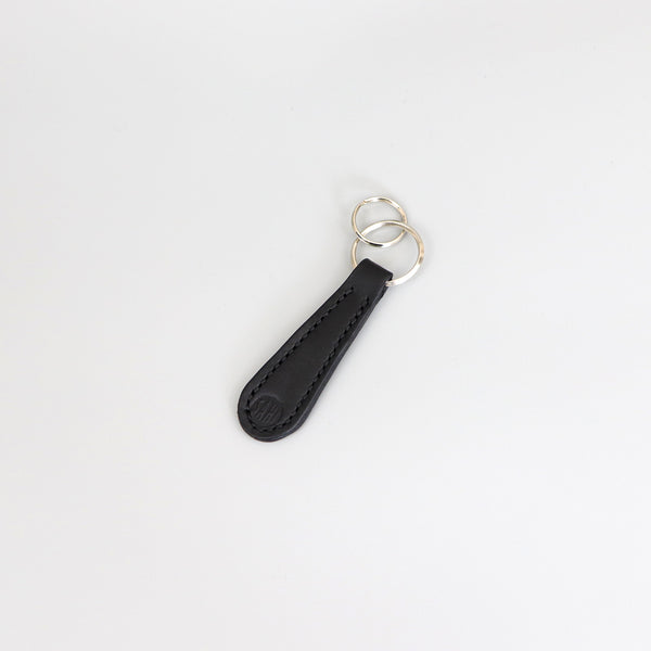 Leather Key Chain - Black