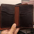 Midlength Vertical Wallet - Show Harness Chestnut