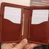 Midlength Vertical Wallet - Show Harness Chestnut
