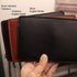Full Grain Leather Vertical Wallet — Buck Brown