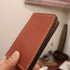 Expandable Mid length Vertical Wallet - Black