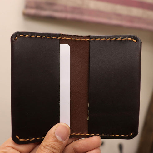 Minimalist pocket - Show Harness Chestnut