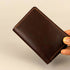 Midlength Vertical Wallet - Show Harness Chestnut