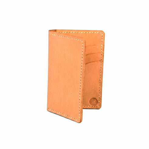Midlength Vertical Wallet - Show Harness Chestnut
