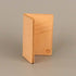 Expandable Mid length Vertical Wallet - Black