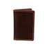Expandable Mid length Vertical Wallet - Black