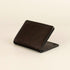 Expandable Mid length Vertical Wallet - Black