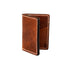 Full Grain Leather Expandable Vertical Wallet — Buck Brown