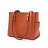 Full Grain Leather Shoulder Bag — Tan