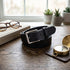 Full Grain English Bridle Leather Belt — Black
