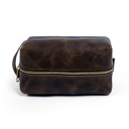 Toiletry Bag - English Tan