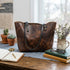 Full Grain Leather Tote Bag — Brown