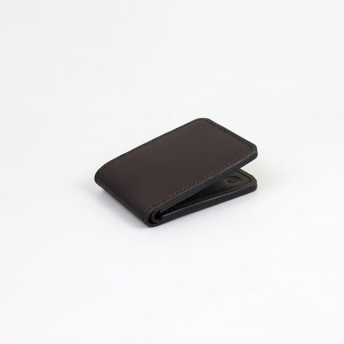 Full Grain Leather Bifold Wallet — Natural Tooling