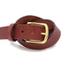 Full Grain English Bridle Leather Belt — Brown