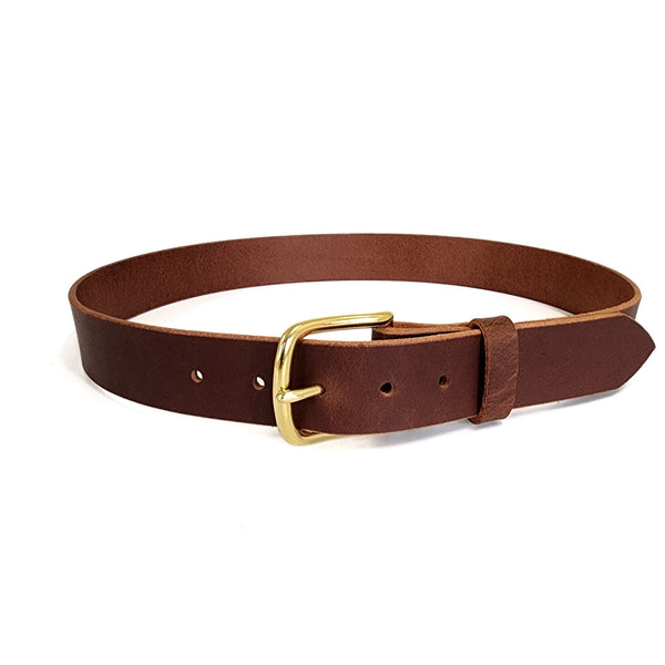 Peanut Leather Belt 1.5"