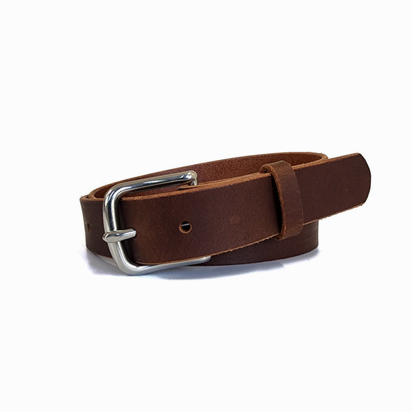 Peanut Leather Belt 1.25"