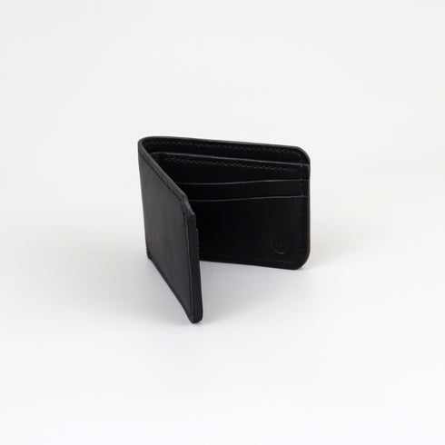 Traditional bifold wallet - Black