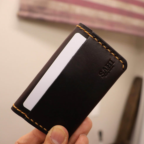 Minimalist pocket - Show Harness Chestnut