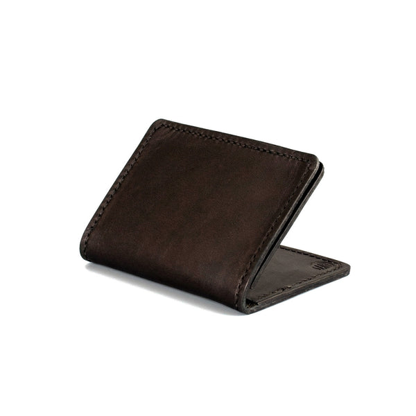 Expandable Vertical Wallet - Black