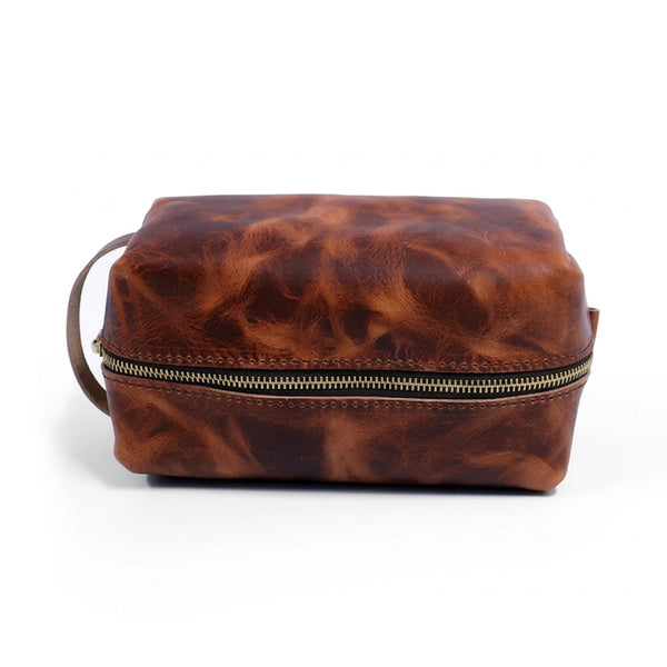 Toiletry Bag - English Tan