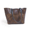 Tote Bag in Brown full‑grain leather – durable handcrafted leather tote bag