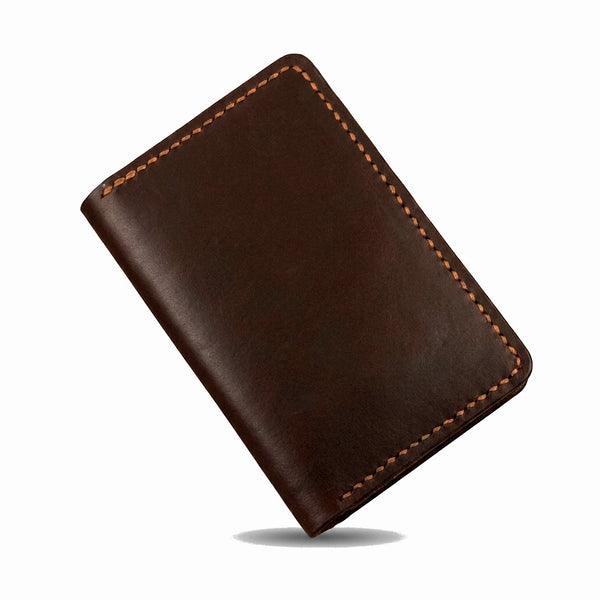 Midlength Vertical Wallet - Show Harness Chestnut