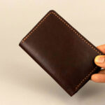Midlength vetical wallet_Show Harness Chestnut 010